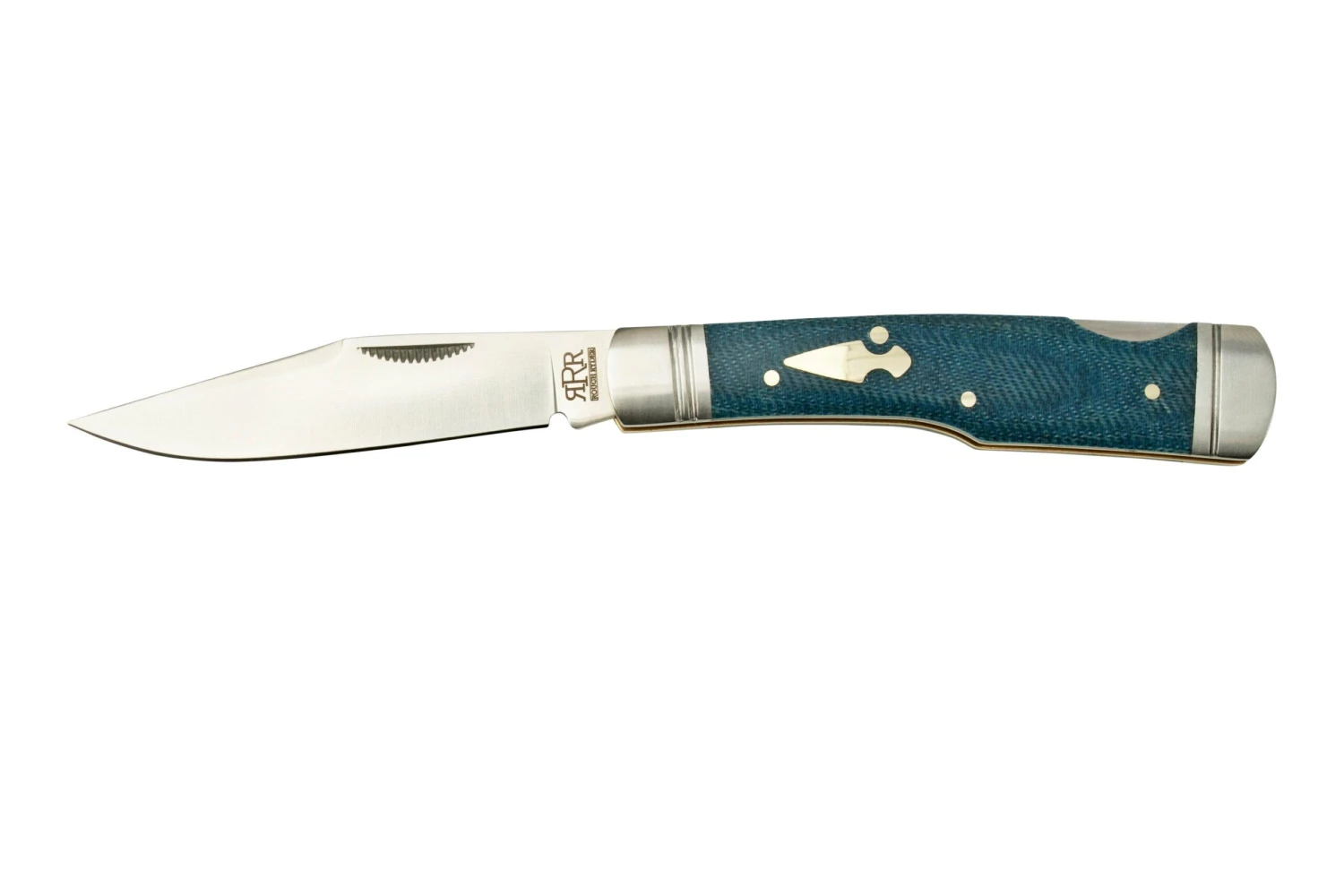 Rough Ryder Reserve Lockback Denim Micarta, RRR012 Navaja 3 Rough Ryder Reserve Lockback Denim Micarta, RRR012 Navaja