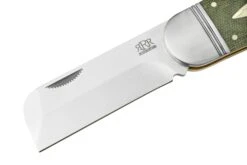 Rough Ryder Reserve Hippo Toe OD Green Micarta, RRR015 Navaja Slipjoint -Böker || Spyderco || Buck Ventas RYR015 03 roughryder