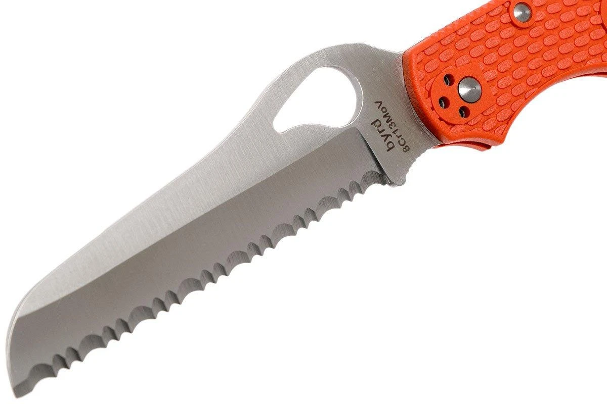 Spyderco Byrd Rescue 2 BY17SOR2 Cuchillo De Rescate 5 Spyderco Byrd Rescue 2 BY17SOR2 Cuchillo De Rescate - Imagen 3