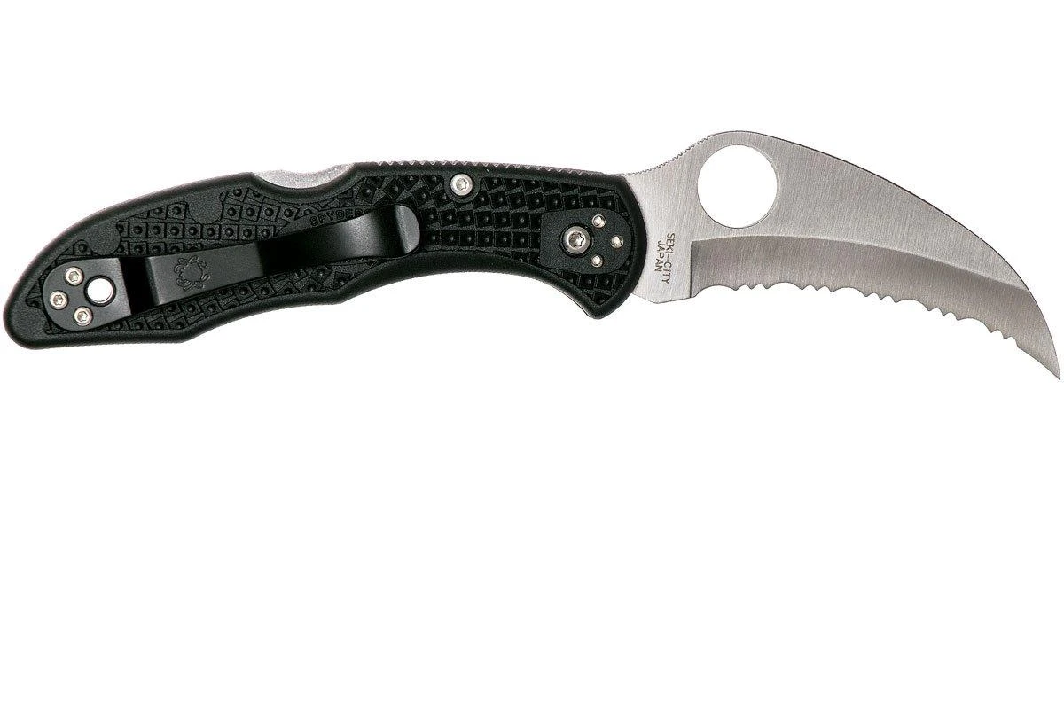 Spyderco Tasman Salt 2 C106SBK2 Navaja, Negro 4 Spyderco Tasman Salt 2 C106SBK2 Navaja, Negro - Imagen 2