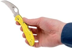 Spyderco Tasman Salt 2 C106SYL2 Navaja, Amarillo -Böker || Spyderco || Buck Ventas SPC106SYL2 08 spyderco spc106syl2 08