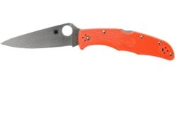 Spyderco C10FPOR Endura 4, Flat Ground, FRN Orange