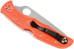 Spyderco C10FPOR Endura 4, Flat Ground, FRN Orange -Böker || Spyderco || Buck Ventas SPC10FPOR 04 spyderco