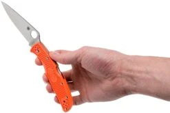 Spyderco C10FPOR Endura 4, Flat Ground, FRN Orange -Böker || Spyderco || Buck Ventas SPC10FPOR 08 spyderco