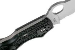 Spyderco Rescue 3 Thin Blue Line C14FSBKBL3 Cuchillo De Rescate De Sierra -Böker || Spyderco || Buck Ventas SPC14FSBKBL3 06 spyderco