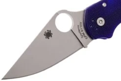 Spyderco Para 3 Dark Blue C223GPDBL S110V Navaja -Böker || Spyderco || Buck Ventas SPC223GPDBL 03 spyderco spc223gpdbl 03