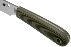 Spyderco FB46GPOD Bow River OD Verde Cuchillo Fijo, Phil Wilson Design -Böker || Spyderco || Buck Ventas SPFB46GPOD 05 spyderco