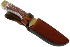 Uncle Henry Elk Hunter 182UH Staglon Cuchillo De Caza -Böker || Spyderco || Buck Ventas UH1116404 06 schrade uncle henry