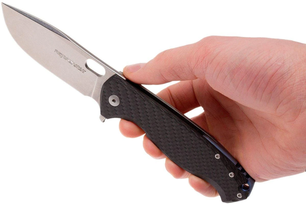 Viper Fortis V5952FC Navaja Stonewash, Carbon Fiber 10 Viper Fortis V5952FC Navaja Stonewash, Carbon Fiber - Imagen 8