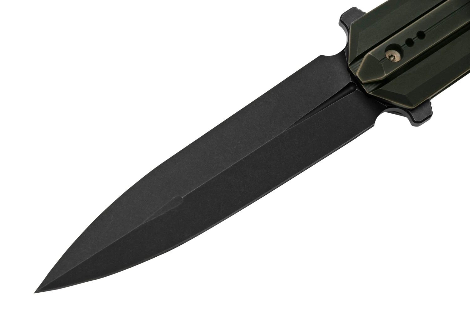 WE Knife Diatomic WE22032-1 Bronze Black Titanium, Blackwashed Single Edge Navaja 5 WE Knife Diatomic WE22032-1 Bronze Black Titanium, Blackwashed Single Edge Navaja - Imagen 3